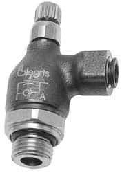 Legris - 12mm Tube OD x 3/8" BSPP Metal Flow Control Regulator - 0 to 145 psi, Buna Nitrile O-Ring & Treated Brass Material - All Tool & Supply