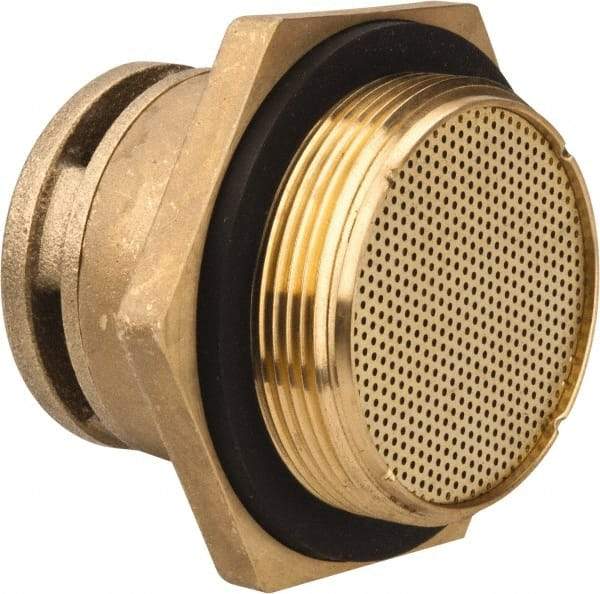 Justrite - Drum Vents Type: Vertical Drum Vent Material: Brass - All Tool & Supply