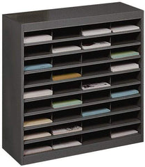 Safco - Deluxe Document Organizer - 36 Compartments, 9" Wide x 3" High x 12-1/4" Deep Compartment - All Tool & Supply