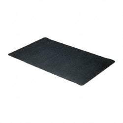 Wearwell - 5' Long x 3' Wide, Dry Environment, Anti-Fatigue Matting - Black, Natural Rubber with Nitrile Blend Base, Beveled on 4 Sides - All Tool & Supply