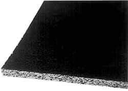 Wearwell - 105' Long x 4' Wide, Dry Environment, Anti-Fatigue Matting - Black, Natural Rubber with Rubber Base, Straight - All Tool & Supply