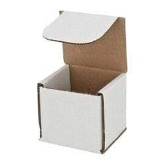 Made in USA - 3" Wide x 3" Long x 3" High Crush Proof Mailers - Oyster White, 200 Lb Capacity - All Tool & Supply