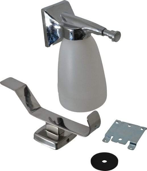 Value Collection - 16 oz Liquid Soap Dispenser Hardware - Plastic, Hanging, Chrome - All Tool & Supply