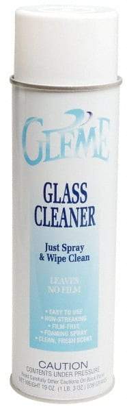 Made in USA - 20 oz Aerosol Fresh Glass Cleaner - Use on Glass Surfaces, Mirrors, Windows, Windshields - All Tool & Supply