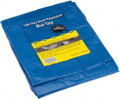 Value Collection - 12' Long x 10' Wide Polyethylene Tarp & Dust Cover - Blue - All Tool & Supply