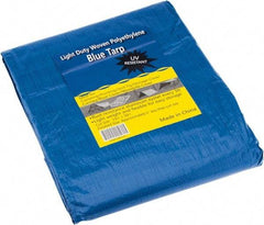 Value Collection - 30' Long x 15' Wide Polyethylene Tarp & Dust Cover - Blue - All Tool & Supply