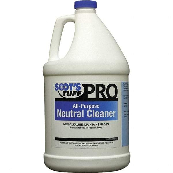 Scot's Tuff - 1 Gal Bottle Cleaner - Use on Marble Terrazzo, Painted Surfaces, Tile, Varnished Wood - All Tool & Supply