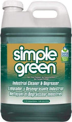 Simple Green - 2.5 Gal Bottle Cleaner/Degreaser - Liquid, Biodegradable, Concentrated, Unscented - All Tool & Supply