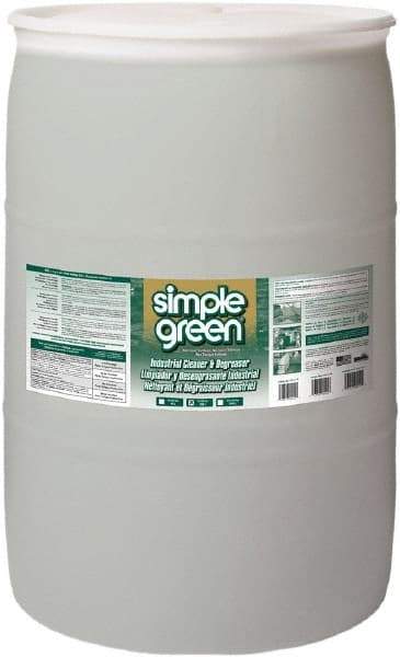 Simple Green - 55 Gal Drum Cleaner/Degreaser - Liquid, Biodegradable, Concentrated, Unscented - All Tool & Supply