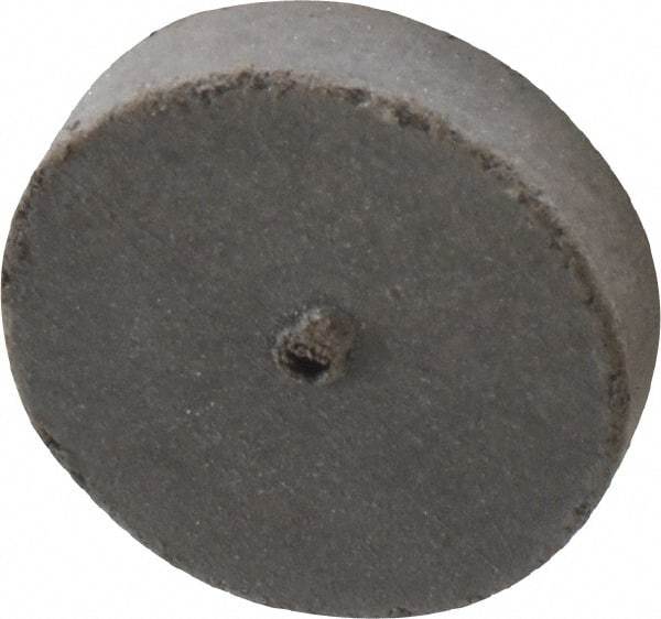 Cratex - 7/8" Diam x 1/16" Hole x 3/16" Thick, Surface Grinding Wheel - Silicon Carbide, Medium Grade, 25,000 Max RPM, Rubber Bond, No Recess - All Tool & Supply