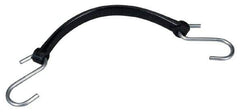 The Perfect Bungee - Heavy Duty Tie Down with S Hook - 24" OAL, Black - All Tool & Supply