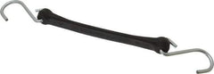 The Perfect Bungee - Heavy Duty Tie Down with S Hook - 12" OAL, Black - All Tool & Supply