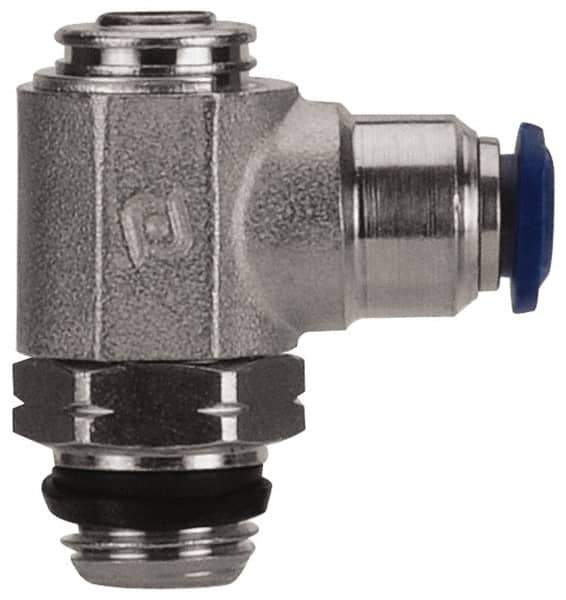 Value Collection - 145 Max psi, Meter Out Screw Adjusted Flow Control Valve - Buna N O Ring, 3/8" Tube Outside Diam - All Tool & Supply