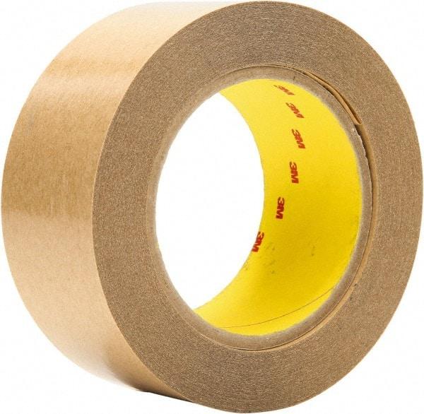 3M - 2" x 36 Yd Acrylic Adhesive Double Sided Tape - 4 mil Thick, Clear, Polyester Film Liner - All Tool & Supply