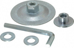 Norton - Grinding Wheel Adapter Kit - 1/16 to 1/4" Wheel Width, Right Handed - All Tool & Supply