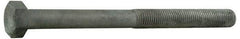 Value Collection - 7/8-9 Thread, 24" Length Under Head, Steel Hex Head Bolt - Hot Dipped Galvanized Coated, UNC Thread, ASTM A307, Grade 2 - All Tool & Supply