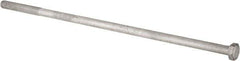 Value Collection - 1-8 Thread, 30" Length Under Head, Steel Hex Head Bolt - Hot Dipped Galvanized Coated, UNC Thread, ASTM A307, Grade 2 - All Tool & Supply