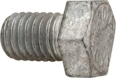 Value Collection - 1/2-13 Thread, 3/4" Length Under Head, Steel Hex Head Bolt - Hot Dipped Galvanized Coated, UNC Thread, ASTM A307, Grade 2 - All Tool & Supply