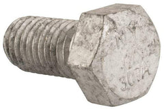 Value Collection - 5/8-11 Thread, 1-1/4" Length Under Head, Steel Hex Head Bolt - Hot Dipped Galvanized Coated, UNC Thread, ASTM A307, Grade 2 - All Tool & Supply