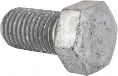 Value Collection - 3/4-10 Thread, 1-1/2" Length Under Head, Steel Hex Head Bolt - Hot Dipped Galvanized Coated, UNC Thread, ASTM A307, Grade 2 - All Tool & Supply