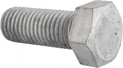 Value Collection - 3/4-10 Thread, 2" Length Under Head, Steel Hex Head Bolt - Hot Dipped Galvanized Coated, UNC Thread, ASTM A307, Grade 2 - All Tool & Supply