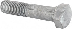 Value Collection - 3/4-10 Thread, 3-1/2" Length Under Head, Steel Hex Head Bolt - Hot Dipped Galvanized Coated, UNC Thread, ASTM A307, Grade 2 - All Tool & Supply