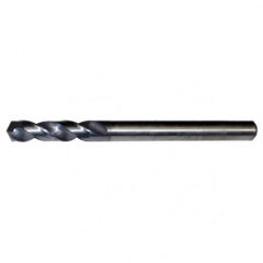 #20 RHS / RHC HSS-CO 8% (M42) 135 Degree Split Point Q-AMD Aircraft Maintenance Short Flute Jobber Drill - TiCN - All Tool & Supply