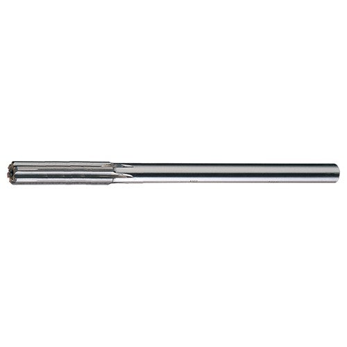 13/32 STR / RHC HSS+TCT Carbide-Tipped Straight Shank Straight Flute Reamer - Bright