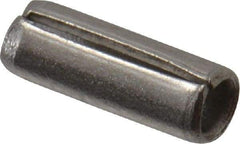 Value Collection - 1/16" Diam x 3/16" Long Slotted Spring Pin - Grade 18-8 Stainless Steel - All Tool & Supply