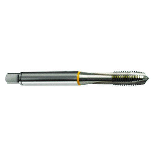 M5 x .80 3FL 6H Cobalt Spiral Point Plug Yellow Ring Tap-Bright FORM-B - All Tool & Supply