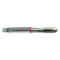 M5 x .80 3FL 6H Cobalt Spiral Point Plug Red Ring Tap-Bright FORM-B - All Tool & Supply