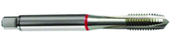 M10x1.5 6H 3-Flute Cobalt Red Ring Spiral Point Plug Tap-Bright - All Tool & Supply