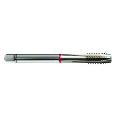 M3 × 0.5 3FL 6H Cobalt Spiral Point Plug Red Ring Tap-Bright FORM-B DIN 376 - All Tool & Supply