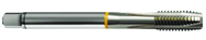 M1.6x0.35 6H 2-Flute Cobalt Yellow Ring Spiral Point Plug Tap-Bright - All Tool & Supply