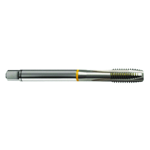 M3.5 × 0.6 3FL 6H Cobalt Spiral Point Plug Yellow Ring Tap-Bright FORM-B DIN 376 - All Tool & Supply