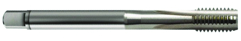 M8 x 0.75 Dia. - 6H - 3 FL - Cobalt Semi-Bott Yellow Ring Tap - Bright FORM-C DIN 374 - All Tool & Supply