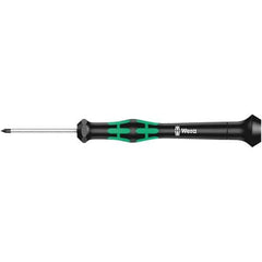 Wera - M Point, 40mm Blade Length Microstix Screwdriver - 137mm OAL - All Tool & Supply