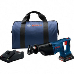 Bosch - Cordless Reciprocating Saws Voltage: 18.0 Battery Chemistry: Lithium-Ion - All Tool & Supply