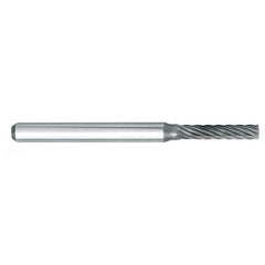 ‎SM-43 -3mm × 16mm LOC × 6mm Shank × 50mm OAL 7 Degree Included Angle Carbide Medium Right Hand Spiral Burr - All Tool & Supply