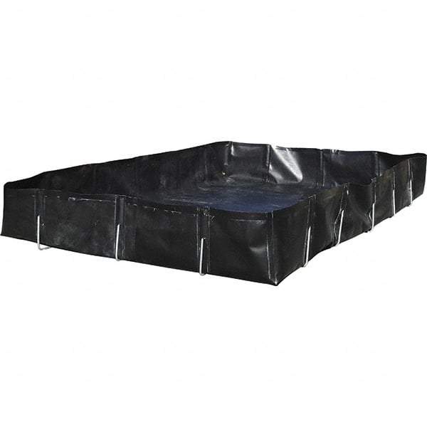 Brady SPC Sorbents - Collapsible Berms & Pools   Type: L Rod Spill Berm    Sump Capacity (Gal.): 1,520.00 - All Tool & Supply