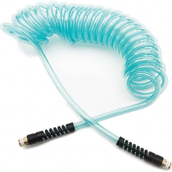 Parker - Coiled & Self-Storing Hose Inside Diameter (Inch): 5/16 Material: 95A Shore Durometer Polyurethane - All Tool & Supply