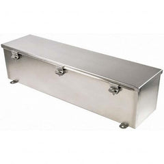 Wiegmann - NEMA 4X Stainless Steel Junction Box Enclosure with Hinge Cover - All Tool & Supply