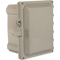 Wiegmann - NEMA 4X Polycarbonate Standard Enclosure with Continuous Hinge Cover - All Tool & Supply