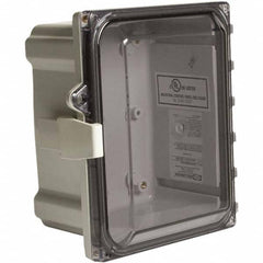 Wiegmann - NEMA 4X Polycarbonate Standard Enclosure with Continuous Hinge Cover - All Tool & Supply