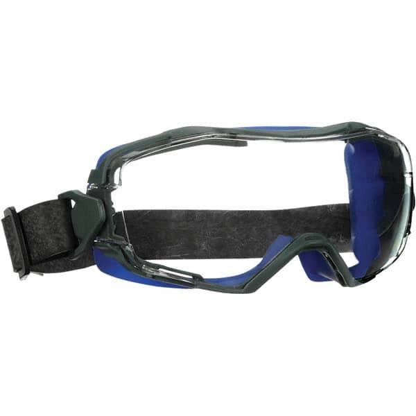 3M - Size L Clear Polycarbonate Anti-Fog Safety Goggles - All Tool & Supply