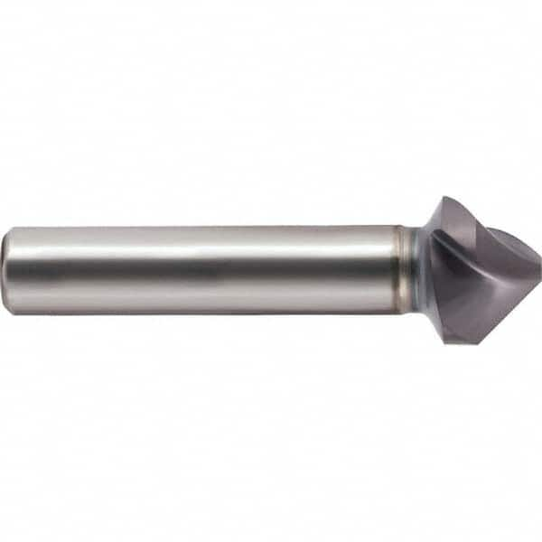 Guhring - 10mm Head Diam, 6mm Shank Diam, 3-Flute 90° Cobalt Countersink - All Tool & Supply