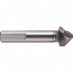 Guhring - 8.3mm Head Diam, 6mm Shank Diam, 3-Flute 90° Cobalt Countersink - All Tool & Supply