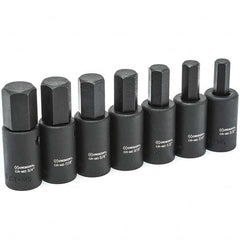 Crescent - Hex & Torx Bit Socket Sets Type: Impact Hex Bit Socket Set Drive Size: 1/2 - All Tool & Supply