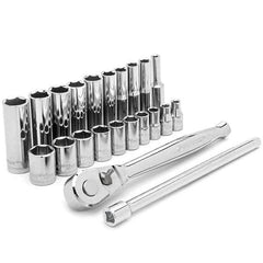 Crescent - Socket Sets Measurement Type: Metric Drive Size: 1/4 - All Tool & Supply