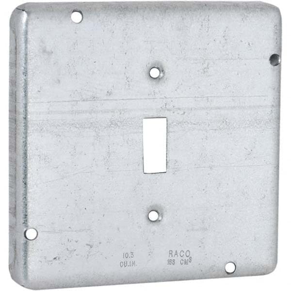 Hubbell-Raco - Steel Electrical Box Cover - All Tool & Supply